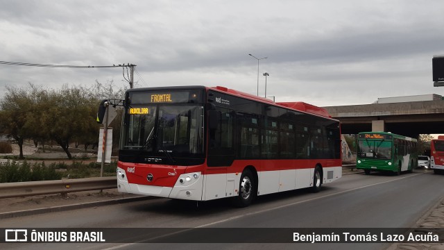 Transantiago FLOTA CERO KILóMETRO na cidade de Maipú, Santiago, Metropolitana de Santiago, Chile, por Benjamín Tomás Lazo Acuña. Número da foto: #10024639.
