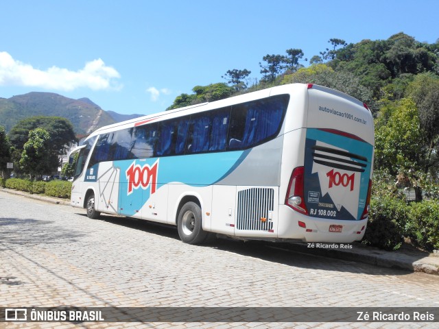 Auto Viação 1001 RJ 108.002 na cidade de Petrópolis, Rio de Janeiro, Brasil, por Zé Ricardo Reis. ID da foto: 10024311.