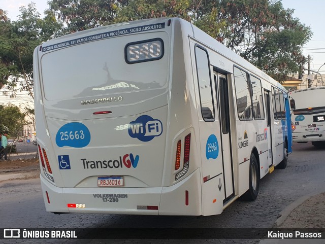 Viação Satélite 25663 na cidade de Serra, Espírito Santo, Brasil, por Kaique Passos. Número da foto: #10025795.