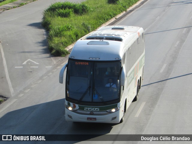 Empresa Gontijo de Transportes 21505 na cidade de Belo Horizonte, Minas Gerais, Brasil, por Douglas Célio Brandao. Número da foto: #10023666.