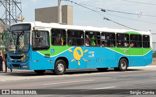 Viação Grande Vitória 23985 na cidade de Vitória, Espírito Santo, Brasil, por Sergio Corrêa. ID da foto: 10024560.