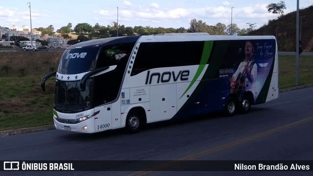 Tata - Jara - I9 Transporte e Turismo - Inove Turismo 14000 na cidade de Belo Horizonte, Minas Gerais, Brasil, por Nilson Brandão Alves. ID da foto: 10025475.