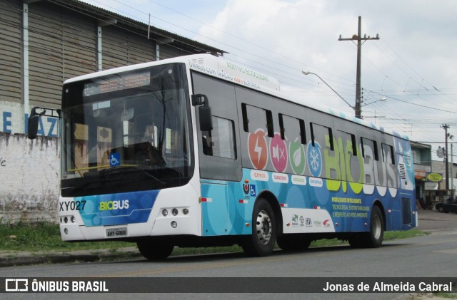 Auto Viação São José dos Pinhais XY027 na cidade de São José dos Pinhais, Paraná, Brasil, por Jonas de Almeida Cabral. ID da foto: 10023893.