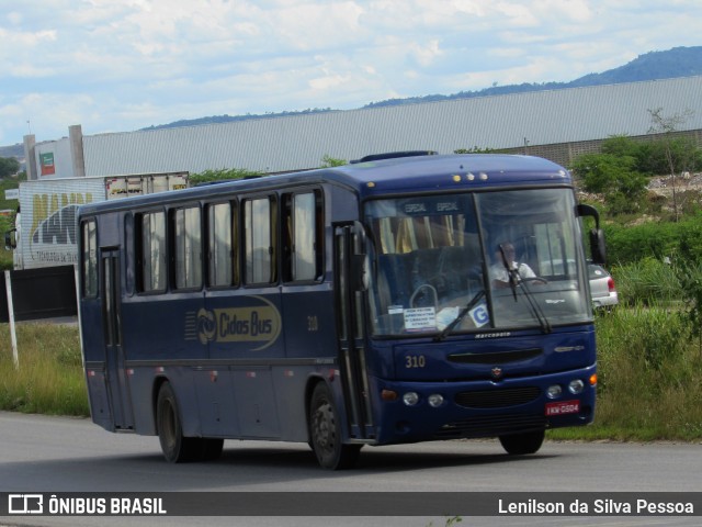 Cidos Bus 310 na cidade de Caruaru, Pernambuco, Brasil, por Lenilson da Silva Pessoa. ID da foto: 10023931.