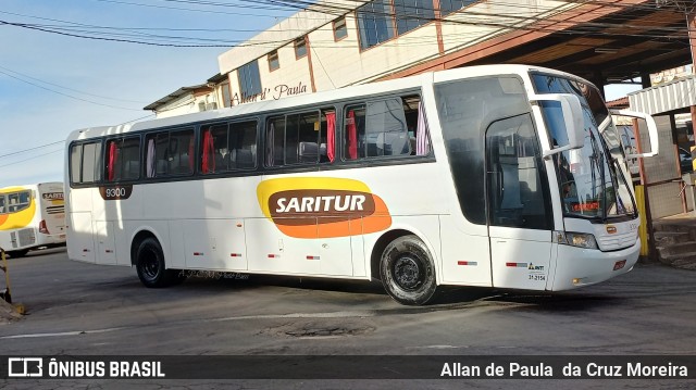 Saritur - Santa Rita Transporte Urbano e Rodoviário 9300 na cidade de Belo Horizonte, Minas Gerais, Brasil, por Allan de Paula  da Cruz Moreira. ID da foto: 10023313.