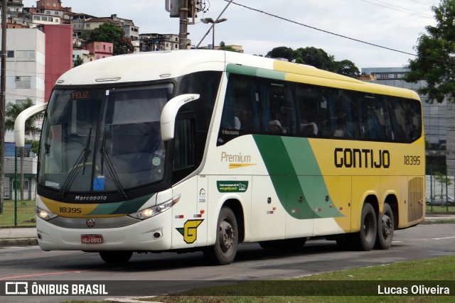 Empresa Gontijo de Transportes 18395 na cidade de Vitória, Espírito Santo, Brasil, por Lucas Oliveira. Número da foto: #10024683.