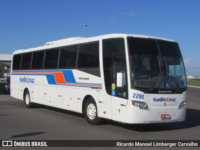 VUSC - Viação União Santa Cruz 2290 na cidade de Santa Cruz do Sul, Rio Grande do Sul, Brasil, por Ricardo Manoel Limberger Carvalho. Número da foto: #10027416.