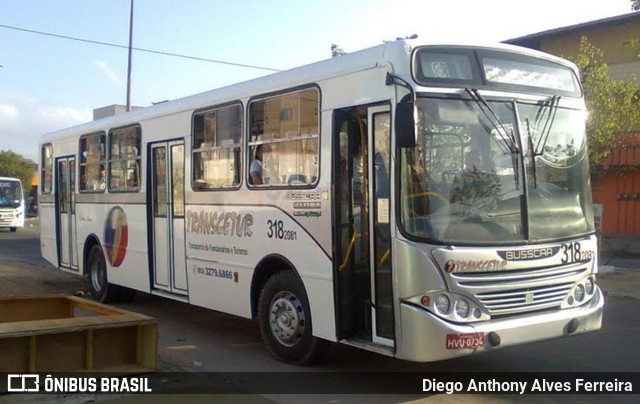 Transcetur - Transportadora Cearense e Turismo 081 na cidade de Fortaleza, Ceará, Brasil, por Diego Anthony Alves Ferreira. ID da foto: 10028076.