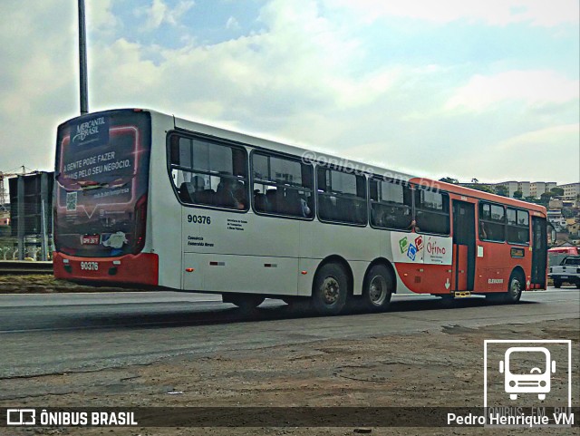 Saritur - Santa Rita Transporte Urbano e Rodoviário 90376 na cidade de Belo Horizonte, Minas Gerais, Brasil, por Pedro Henrique VM. ID da foto: 10027528.