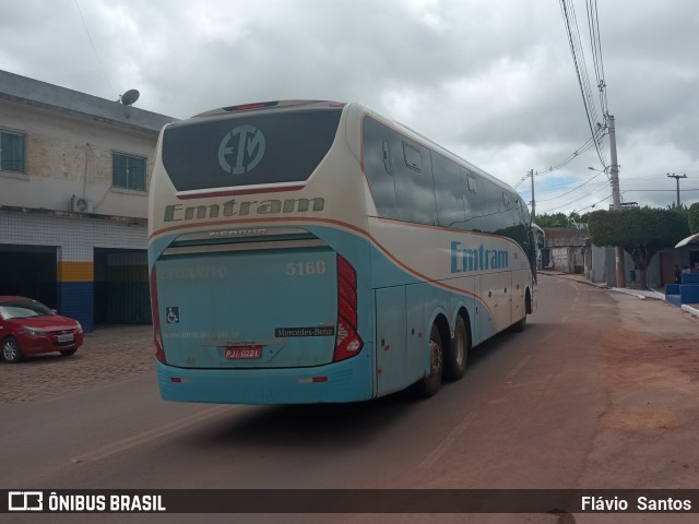 Emtram 5160 na cidade de Barra da Estiva, Bahia, Brasil, por Flávio  Santos. Número da foto: #10027696.