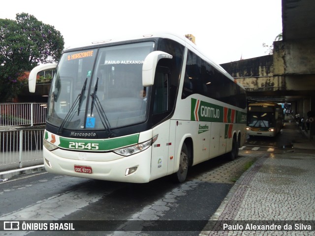 Empresa Gontijo de Transportes 21545 na cidade de Belo Horizonte, Minas Gerais, Brasil, por Paulo Alexandre da Silva. ID da foto: 10027558.