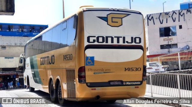 Empresa Gontijo de Transportes 14530 na cidade de Belo Horizonte, Minas Gerais, Brasil, por Allan Douglas Ferreira da Silva. ID da foto: 10026159.