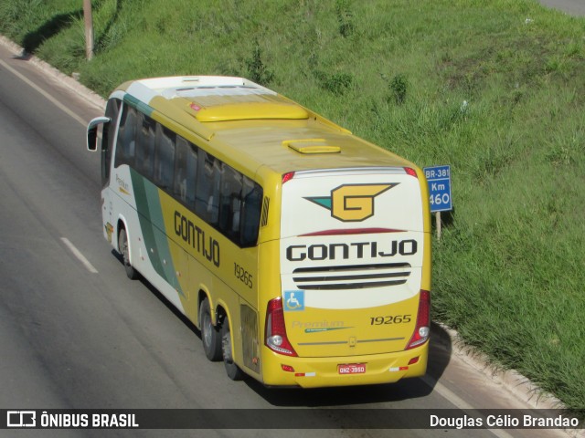 Empresa Gontijo de Transportes 19265 na cidade de Belo Horizonte, Minas Gerais, Brasil, por Douglas Célio Brandao. ID da foto: 10027559.