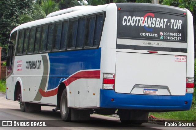 Cootransbat CB 007 na cidade de Abaetetuba, Pará, Brasil, por Fabio Soares. ID da foto: 10025949.