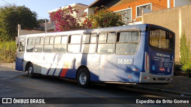 Auto Ônibus Moratense 26.062 na cidade de Franco da Rocha, São Paulo, Brasil, por Espedito de Brito Gomes. Número da foto: #10028832.