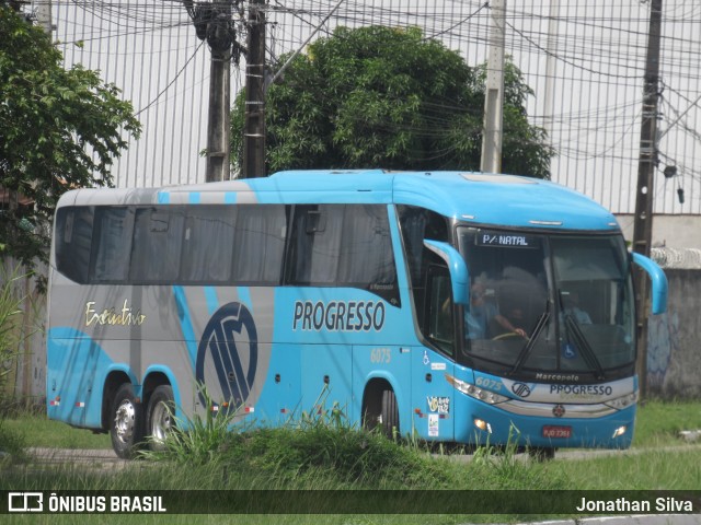 Auto Viação Progresso 6075 na cidade de Recife, Pernambuco, Brasil, por Jonathan Silva. ID da foto: 10026514.