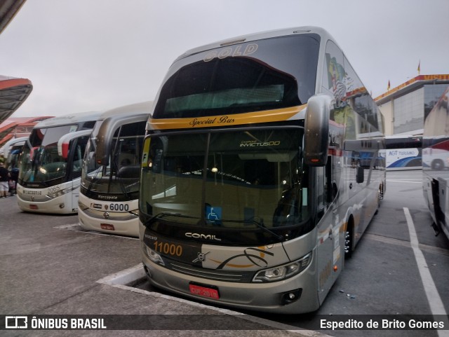 Gold Turismo e Fretamento 11000 na cidade de Aparecida, São Paulo, Brasil, por Espedito de Brito Gomes. Número da foto: #10026376.