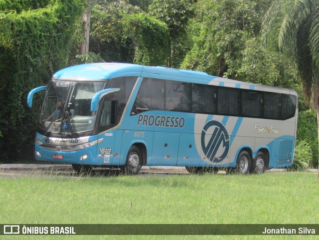Auto Viação Progresso 6075 na cidade de Recife, Pernambuco, Brasil, por Jonathan Silva. Número da foto: #10026519.