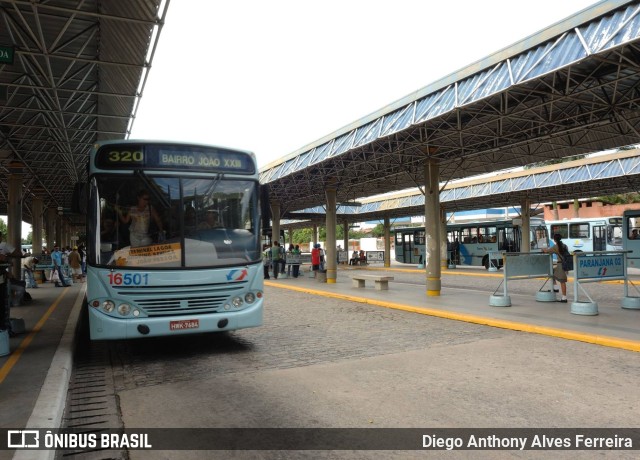São Vicente Transportes 16501 na cidade de Fortaleza, Ceará, Brasil, por Diego Anthony Alves Ferreira. Número da foto: #10026411.