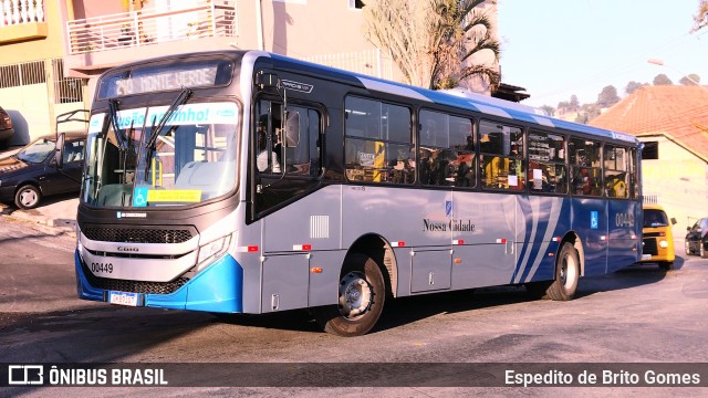 Viação Nossa Cidade 00449 na cidade de Franco da Rocha, São Paulo, Brasil, por Espedito de Brito Gomes. Número da foto: #10028823.