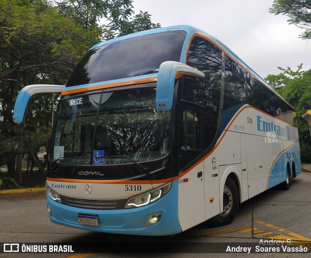 Emtram 5310 na cidade de São Paulo, São Paulo, Brasil, por Andrey  Soares Vassão. Número da foto: #10027052.