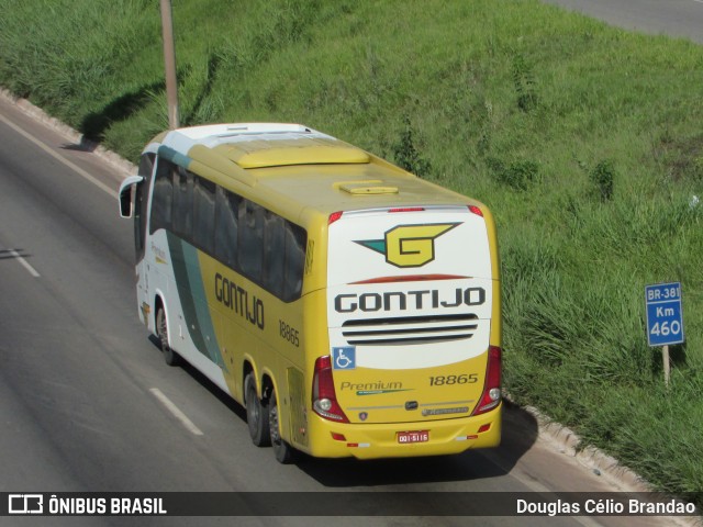 Empresa Gontijo de Transportes 18865 na cidade de Belo Horizonte, Minas Gerais, Brasil, por Douglas Célio Brandao. ID da foto: 10027721.