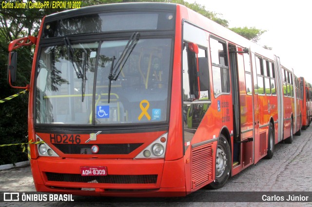 Auto Viação Redentor HD246 na cidade de Curitiba, Paraná, Brasil, por Carlos Júnior. ID da foto: 10031444.