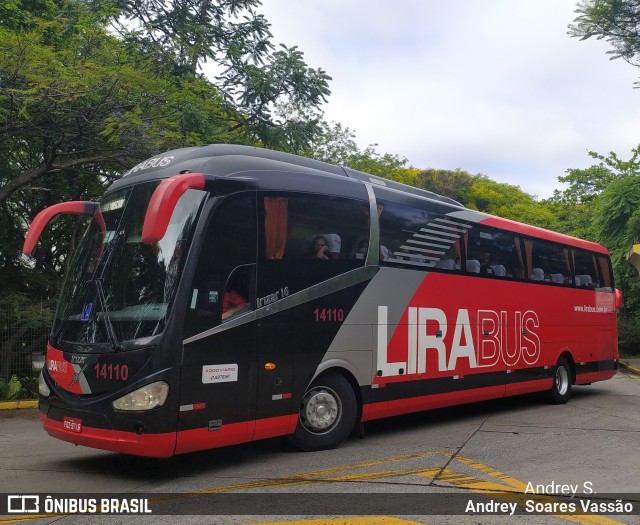 Lirabus 14110 na cidade de São Paulo, São Paulo, Brasil, por Andrey  Soares Vassão. ID da foto: 10029867.