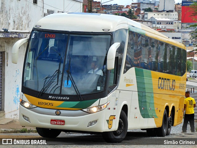 Empresa Gontijo de Transportes 18905 na cidade de Caruaru, Pernambuco, Brasil, por Simão Cirineu. Número da foto: #10030857.