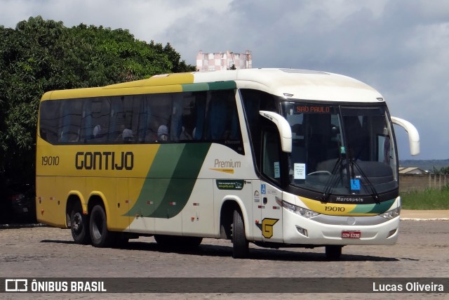 Empresa Gontijo de Transportes 19010 na cidade de Vitória da Conquista, Bahia, Brasil, por Lucas Oliveira. ID da foto: 10030757.