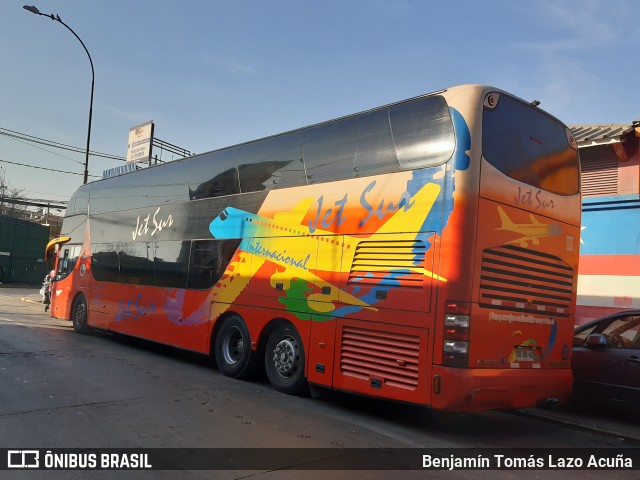 Jet Sur DRBB62 na cidade de Estación Central, Santiago, Metropolitana de Santiago, Chile, por Benjamín Tomás Lazo Acuña. Número da foto: #10031201.