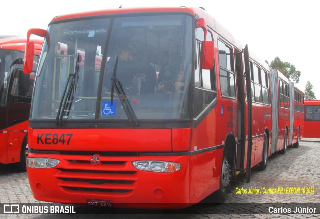 Viação Tamandaré KE847 na cidade de Curitiba, Paraná, Brasil, por Carlos Júnior. ID da foto: 10031449.