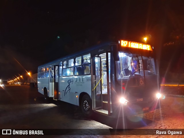 Viação Rosa Vitória da Conquista 3510 na cidade de Vitória da Conquista, Bahia, Brasil, por Rava Ogawa. Número da foto: #10029997.