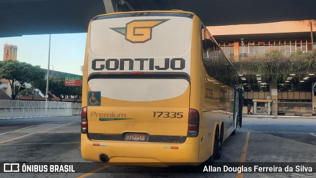 Empresa Gontijo de Transportes 17335 na cidade de Belo Horizonte, Minas Gerais, Brasil, por Allan Douglas Ferreira da Silva. Número da foto: #10030306.