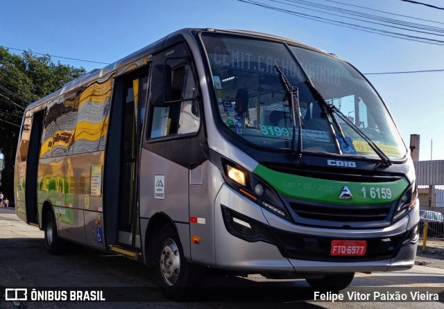 Transcooper > Norte Buss 1 6159 na cidade de São Paulo, São Paulo, Brasil, por Felipe Vitor Paixão Vieira. ID da foto: 10030237.