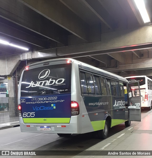 Jumbo Turismo 605 na cidade de São Paulo, São Paulo, Brasil, por Andre Santos de Moraes. ID da foto: 10031238.