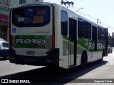 Transportes Flores RJ 128.024 na cidade de Nova Iguaçu, Rio de Janeiro, Brasil, por Augusto César. ID da foto: :id.