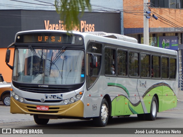 Turin Transportes 185 na cidade de Ouro Branco, Minas Gerais, Brasil, por José Luiz Soares Neto. ID da foto: 10032502.