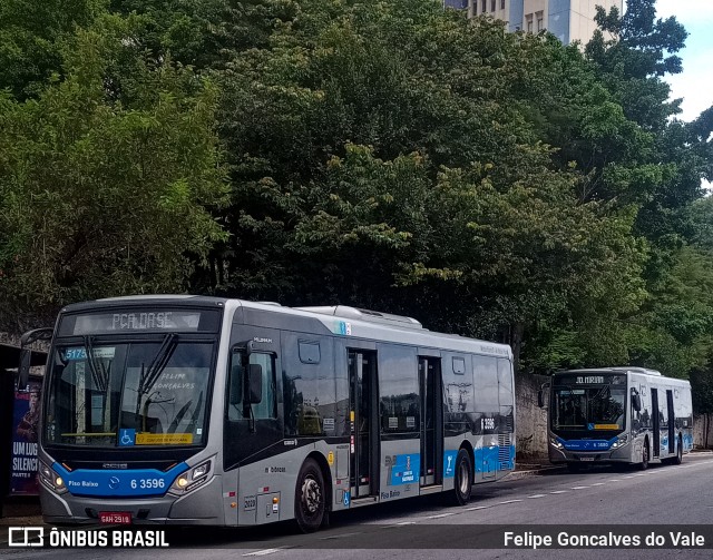 Viação Paratodos > São Jorge > Metropolitana São Paulo > Mobibrasil 6 3596 na cidade de São Paulo, São Paulo, Brasil, por Felipe Goncalves do Vale. ID da foto: 10032618.