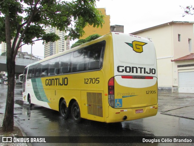 Empresa Gontijo de Transportes 12705 na cidade de Belo Horizonte, Minas Gerais, Brasil, por Douglas Célio Brandao. ID da foto: 10031814.