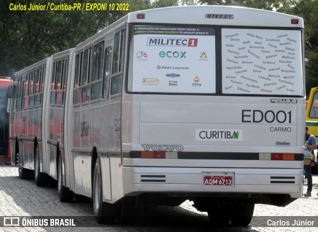 Auto Viação Nossa Sra. do Carmo ED001 na cidade de Curitiba, Paraná, Brasil, por Carlos Júnior. ID da foto: 10031631.