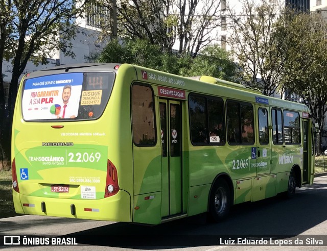 Santo Antônio Transportes Niterói 2.2.069 na cidade de Niterói, Rio de Janeiro, Brasil, por Luiz Eduardo Lopes da Silva. ID da foto: 10032037.