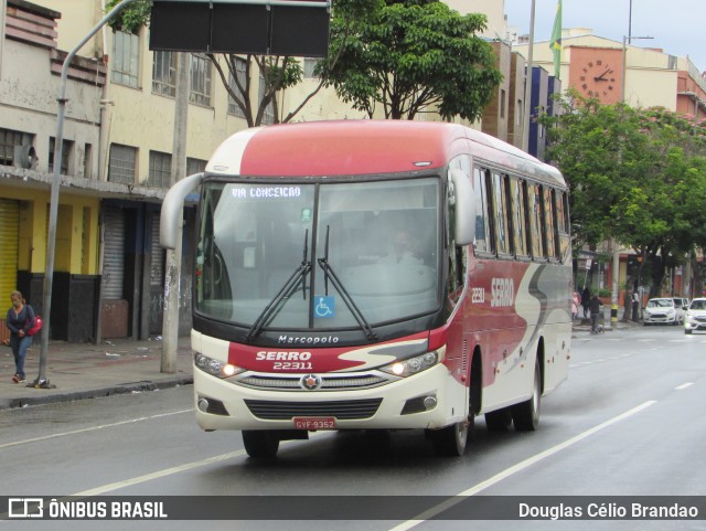 Viação Serro 22311 na cidade de Belo Horizonte, Minas Gerais, Brasil, por Douglas Célio Brandao. Número da foto: #10031655.