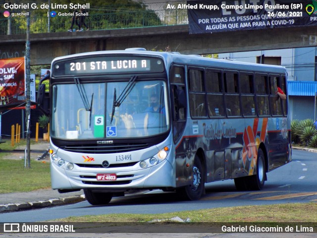 Rápido Campinas 133491 na cidade de Campo Limpo Paulista, São Paulo, Brasil, por Gabriel Giacomin de Lima. Número da foto: #10033698.
