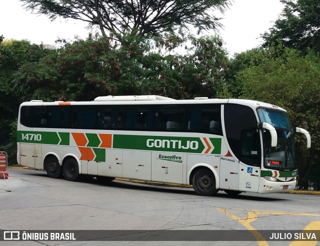 Empresa Gontijo de Transportes 14710 na cidade de São Paulo, São Paulo, Brasil, por JULIO SILVA. ID da foto: 10033986.