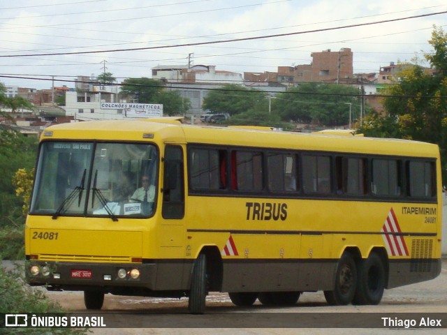 Viação Itapemirim 24081 na cidade de Caruaru, Pernambuco, Brasil, por Thiago Alex. Número da foto: #10034006.