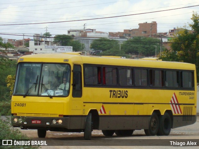 Viação Itapemirim 24081 na cidade de Caruaru, Pernambuco, Brasil, por Thiago Alex. ID da foto: 10034006.