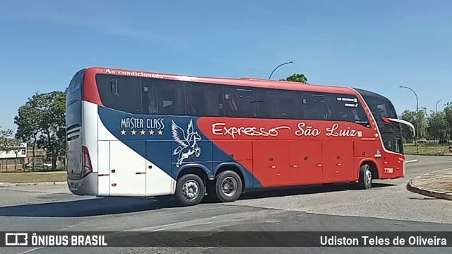 Expresso São Luiz 7780 na cidade de Brasília, Distrito Federal, Brasil, por Udiston Teles de Oliveira. Número da foto: #10032048.