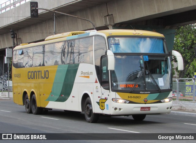 Empresa Gontijo de Transportes 14480 na cidade de São Paulo, São Paulo, Brasil, por George Miranda. Número da foto: #10032324.