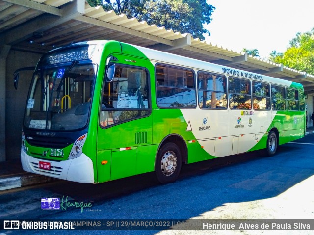 VB Transportes e Turismo 3174 na cidade de Campinas, São Paulo, Brasil, por Henrique Alves de Paula Silva. Número da foto: #10032448.